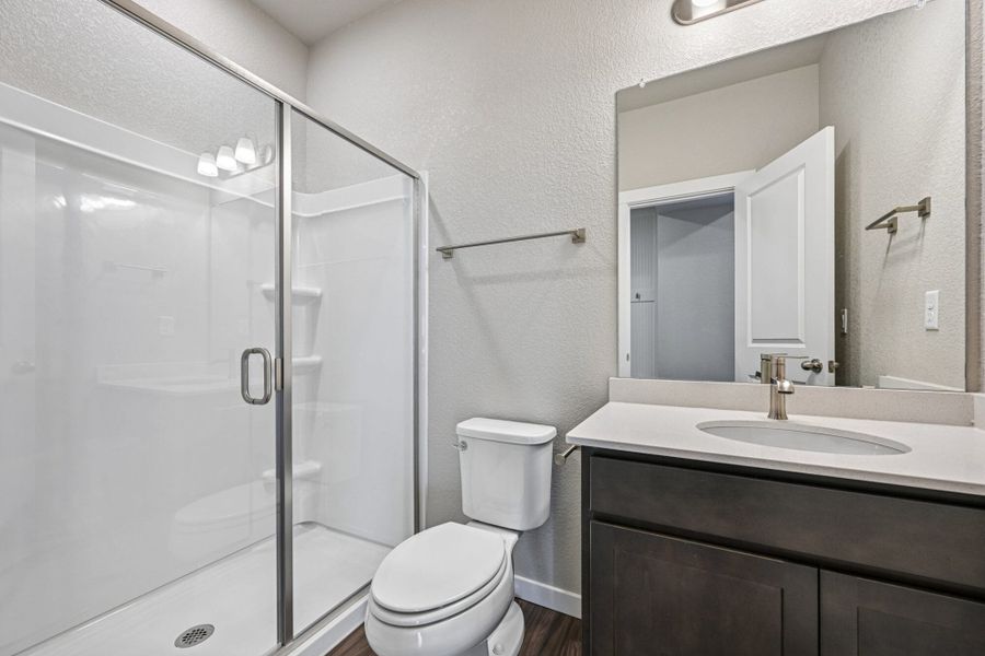 Furnished interior view inside a new home in Ridge at Lorson Ranch, Colorado Springs (Image 9). Furnished interior view inside a new home in Ridge at Lorson Ranch, Colorado Springs (Image 9).