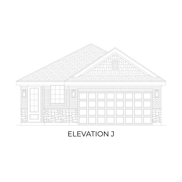 Representative rendering of the exterior for the Lincoln F by First Texas Homes (Image 12).