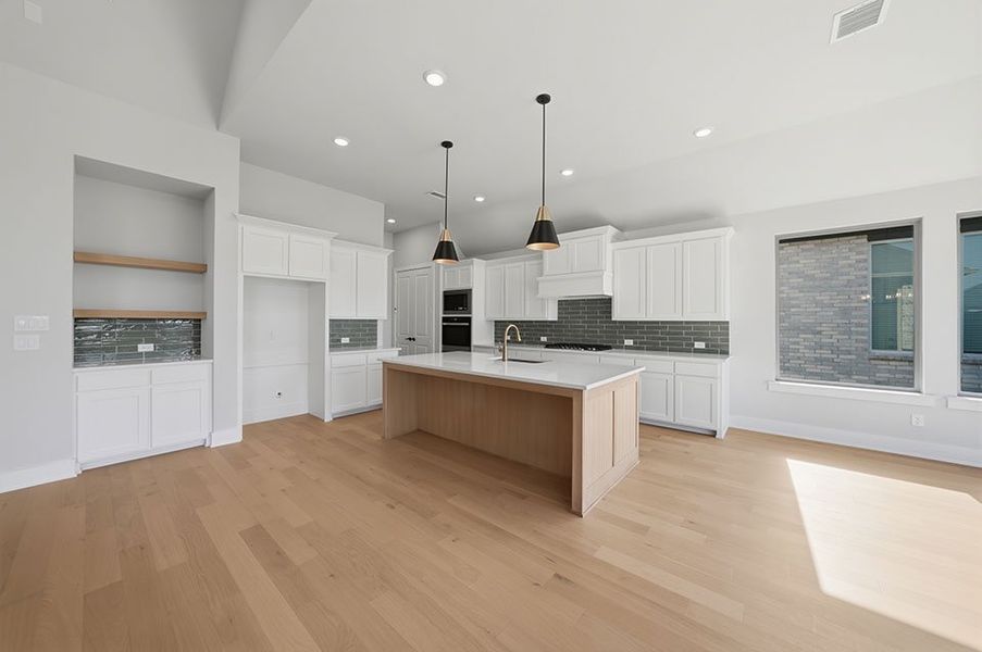 Furnished interior view inside a new home in The Homestead - 62', Rockwall (Image 8).
