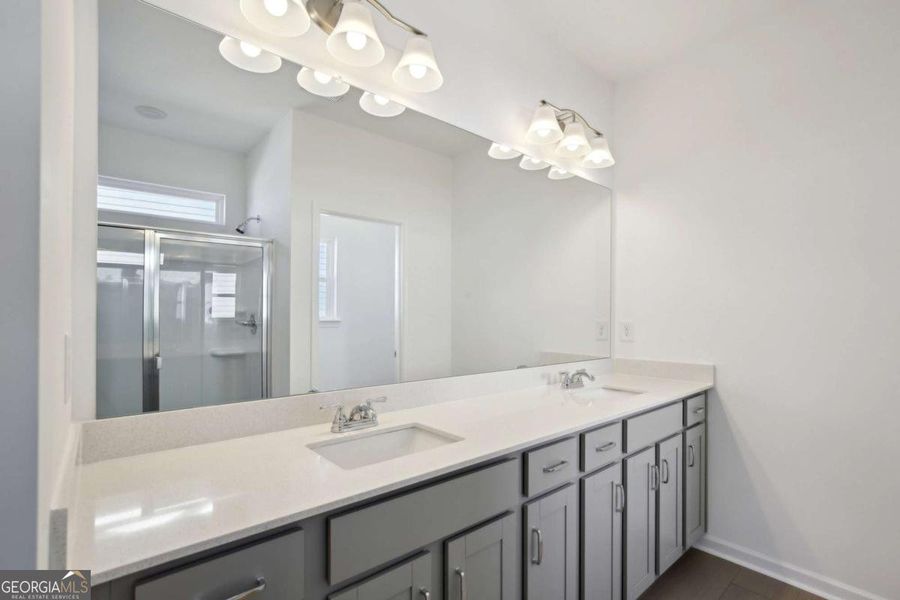 Furnished interior view inside a new home in Crescent Towns, Riverdale (Image 14). Furnished interior view inside a new home in Crescent Towns, Riverdale (Image 14).