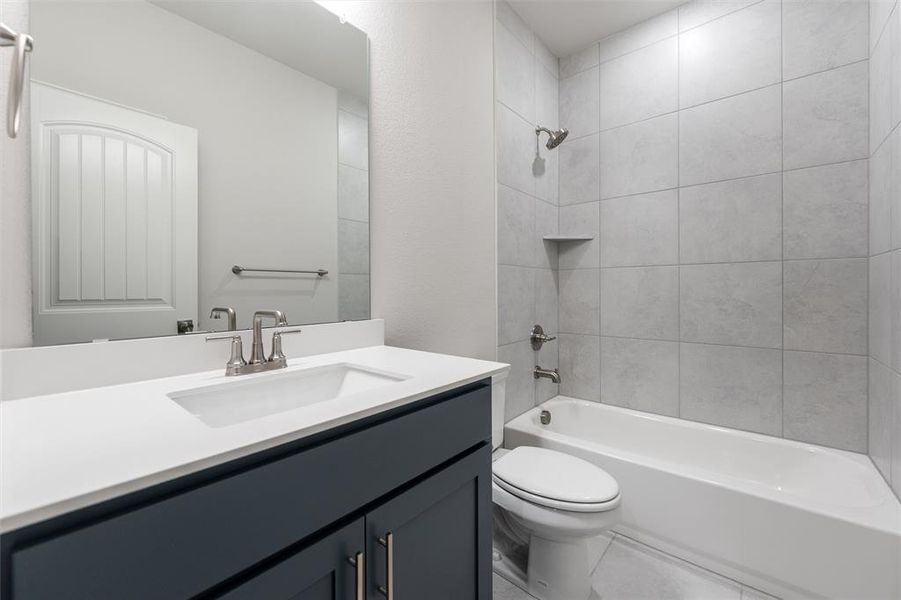 Furnished interior view inside a new home in Morningstar, Aledo (Image 9).