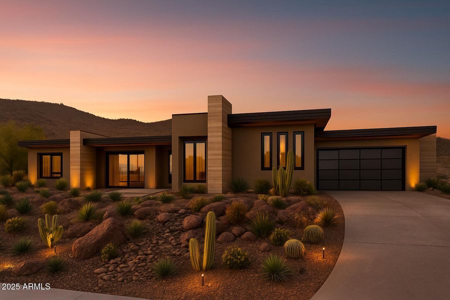 Donatello Front of Home Rendering