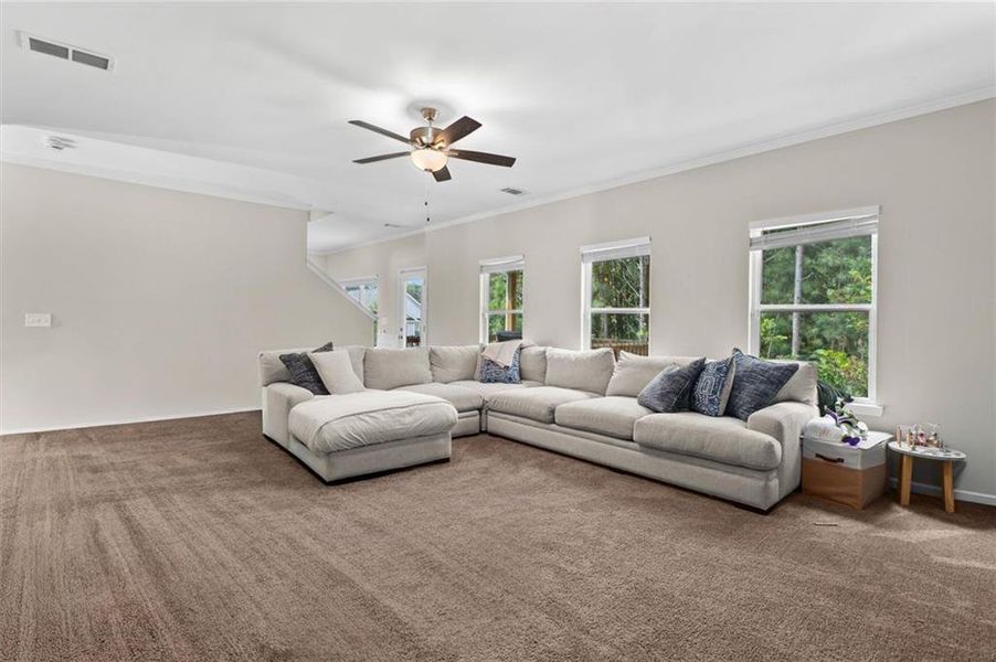 Furnished interior view inside a new home in , Dallas (Image 16). Furnished interior view inside a new home in , Dallas (Image 16).