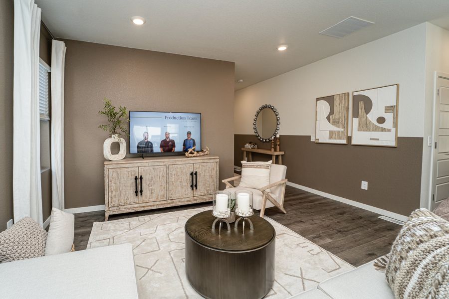 Furnished interior view inside a new home in Hudson Hills, Hudson (Image 9).