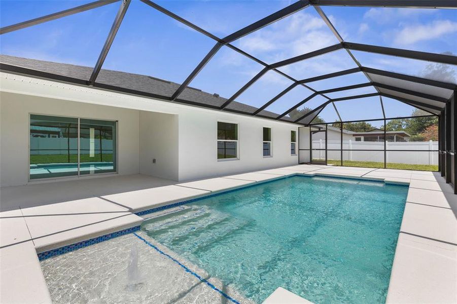 Exterior details and patio area of a home in , Palm Coast (Image 33). Exterior details and patio area of a home in , Palm Coast (Image 33).