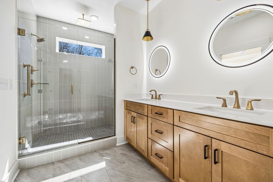 Representative furnished interior of a home built from the Belmont by Rockwood Homes in Wofford Estates, Clarksville (Image 8).