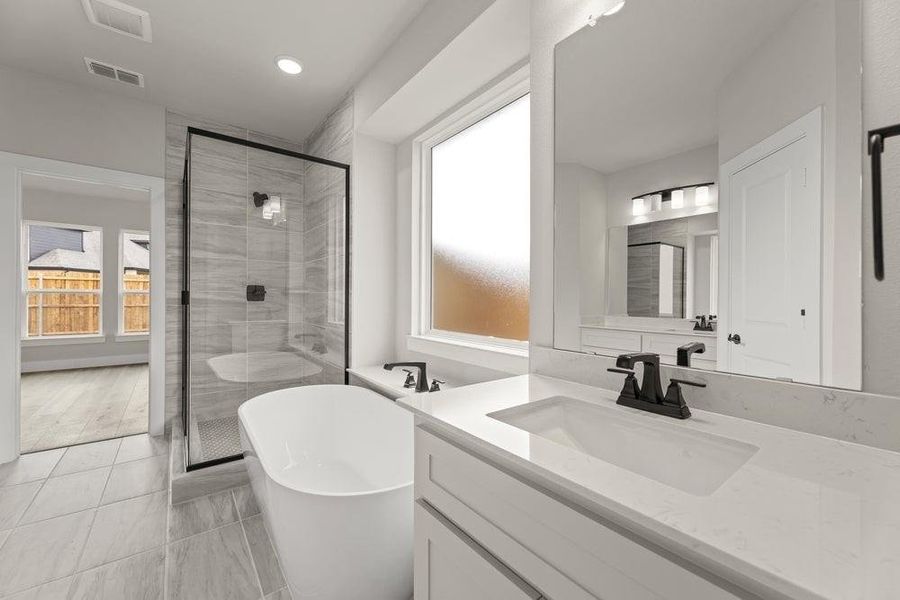 Furnished interior view inside a new home in Valencia on The Lake, Little Elm (Image 6). Furnished interior view inside a new home in Valencia on The Lake, Little Elm (Image 6).