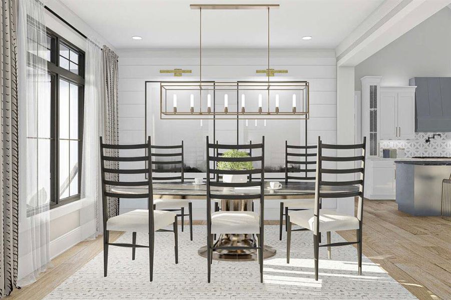 Furnished interior view inside a new home in Oak Water Ranch, Granbury (Image 6). Furnished interior view inside a new home in Oak Water Ranch, Granbury (Image 6).