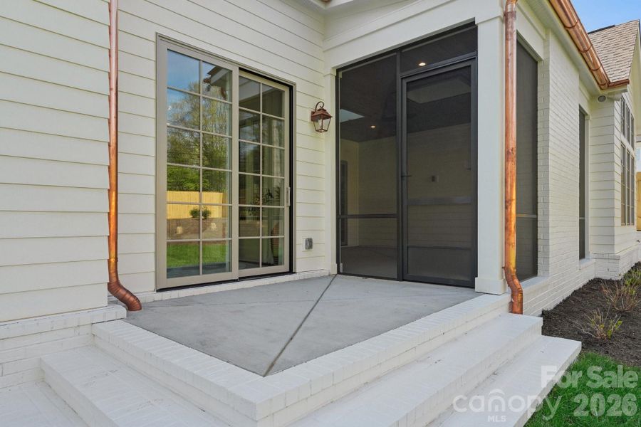 Exterior details and patio area of a home in , Charlotte (Image 29). Exterior details and patio area of a home in , Charlotte (Image 29).