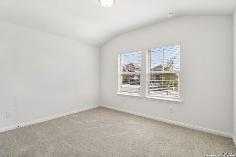 Spacious, unfurnished interior of a new home in Legendary Trails - Classic Series, Cibolo (Image 35). Spacious, unfurnished interior of a new home in Legendary Trails - Classic Series, Cibolo (Image 35).