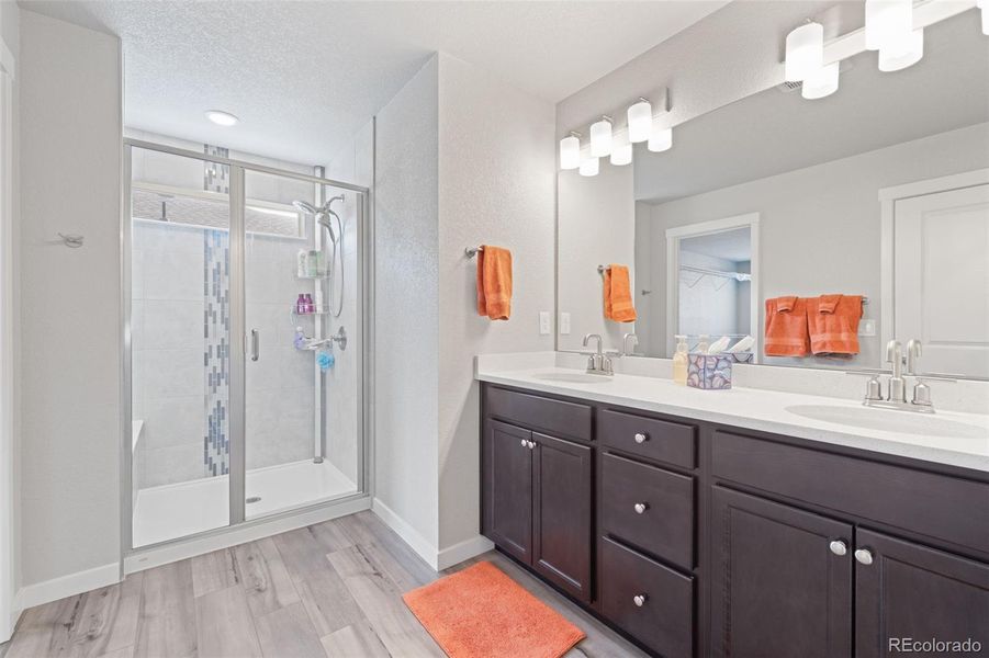 Furnished interior view inside a new home in , Colorado Springs (Image 20). Furnished interior view inside a new home in , Colorado Springs (Image 20).