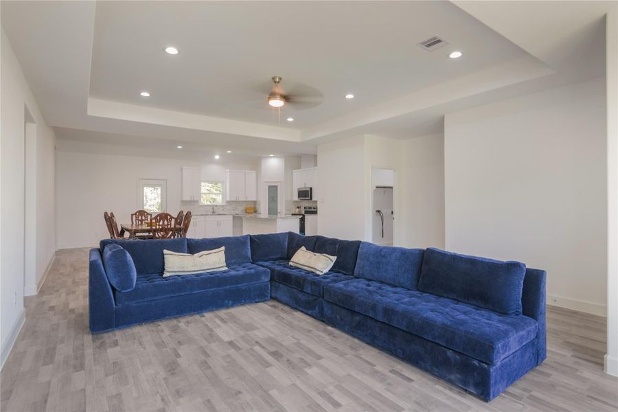 open concept, spacious living area, include kitchen and dining area open concept, spacious living area, include kitchen and dining area