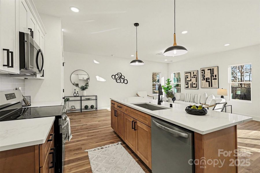 Furnished interior view inside a new home in , Stallings (Image 13). Furnished interior view inside a new home in , Stallings (Image 13).