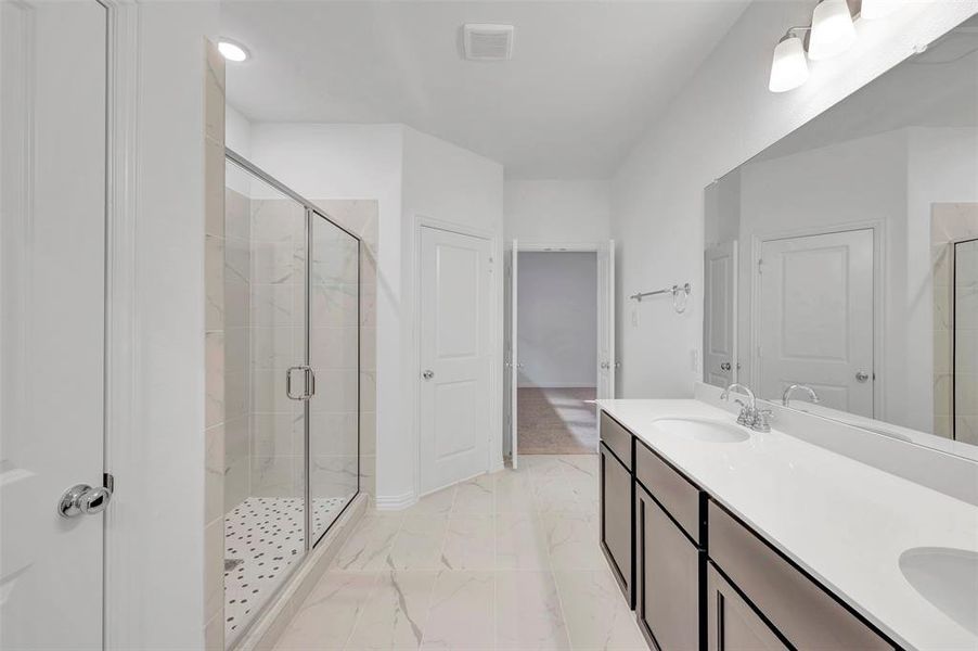 Furnished interior view inside a new home in Tarrytown, Crowley (Image 15).