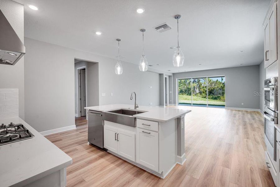 Furnished interior view inside a new home in Hammock at Two Rivers, Zephyrhills (Image 13).
