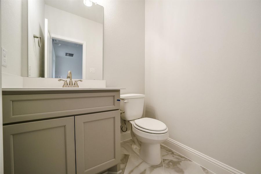 Furnished interior view inside a new home in Del Bello Lakes 60', Manvel (Image 8). Furnished interior view inside a new home in Del Bello Lakes 60', Manvel (Image 8).