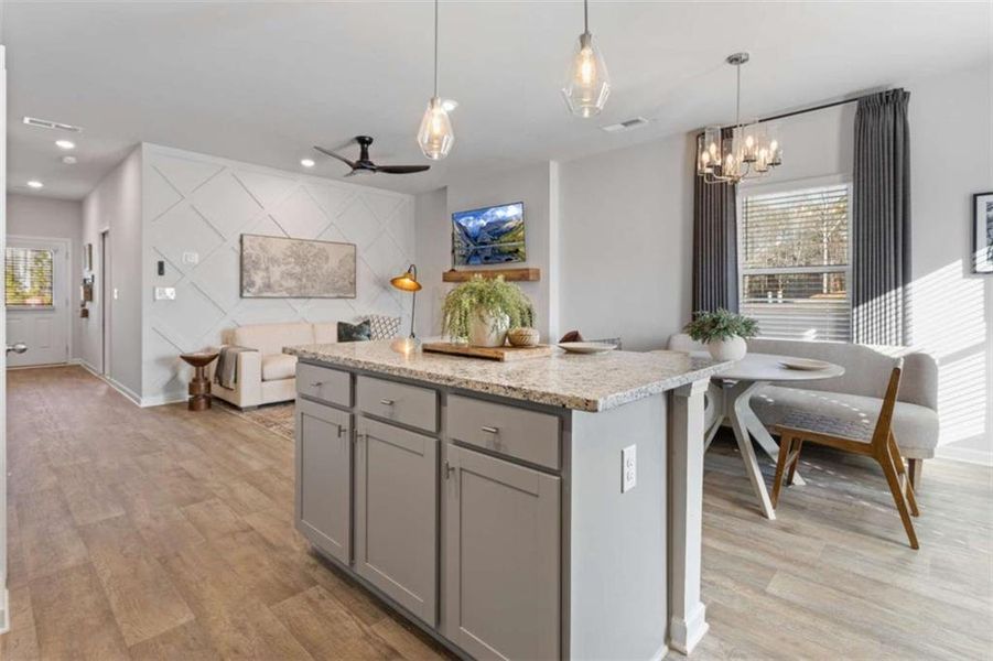 Furnished interior view inside a new home in Azalea Hills, Temple (Image 8).