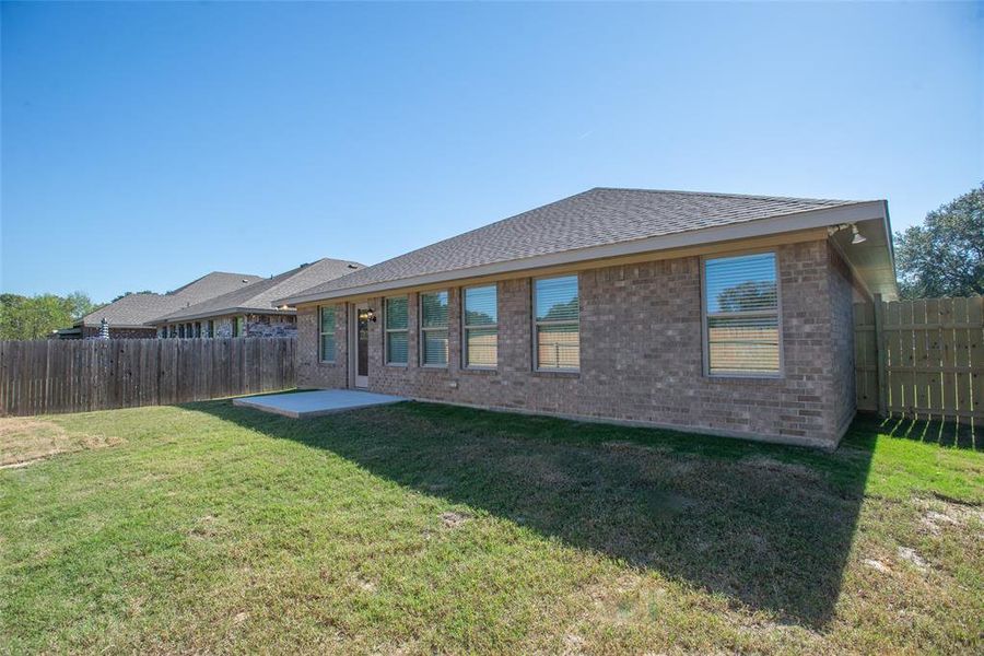 Exterior details and patio area of a home in , Gun Barrel City (Image 3).