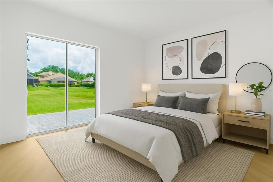 Furnished interior view inside a new home in , Apopka (Image 14).