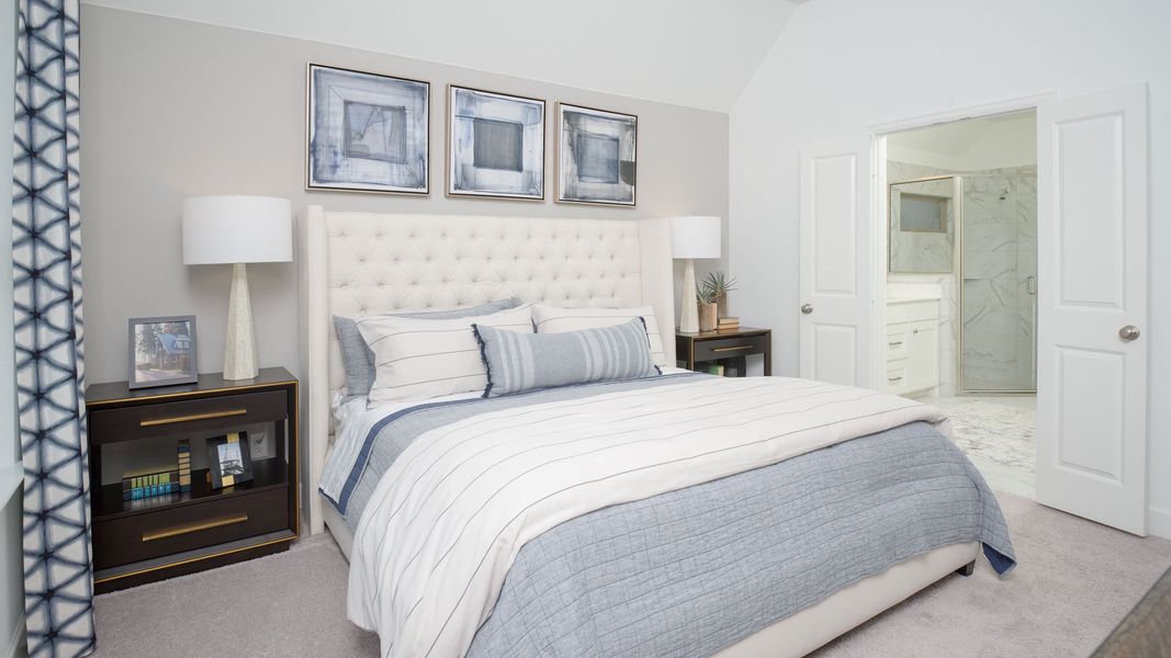 Furnished interior view inside a new home in Brookewater, Rosenberg (Image 33).