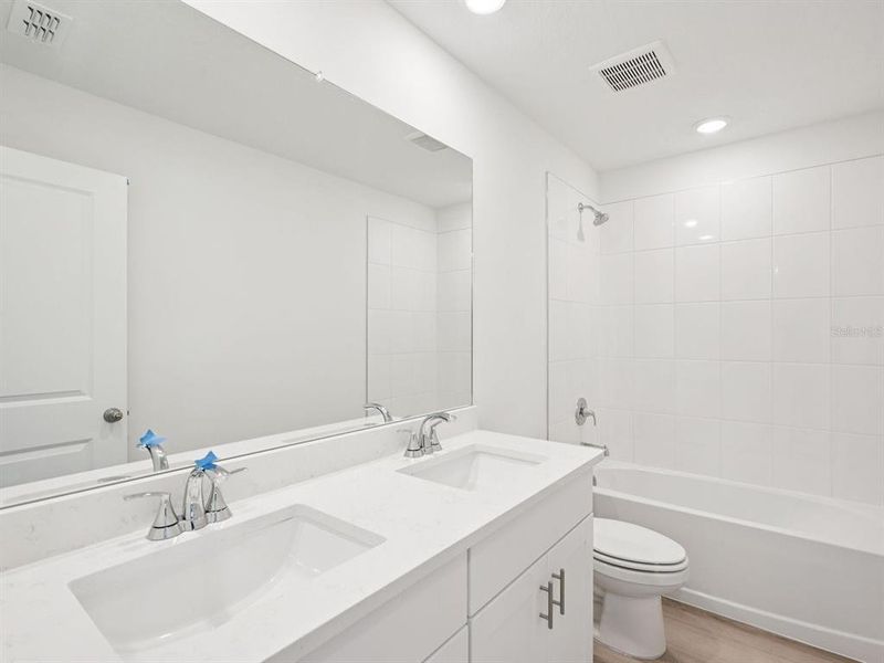 Furnished interior view inside a new home in Magnolia Bay - Classic Series, Nokomis (Image 4). Furnished interior view inside a new home in Magnolia Bay - Classic Series, Nokomis (Image 4).