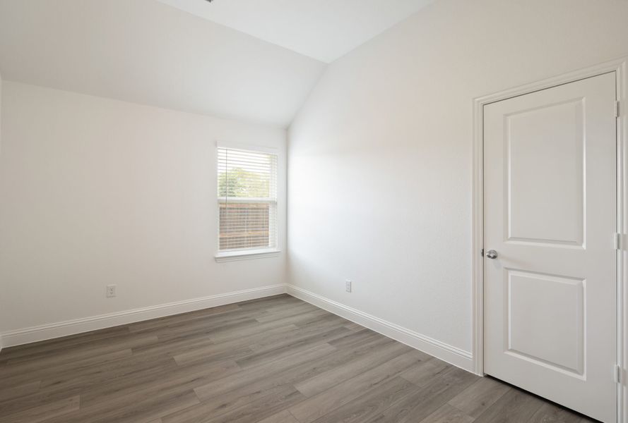Representative unfurnished interior of a home built from the Sanders by UnionMain Homes in Walden Pond, Forney (Image 27). Representative unfurnished interior of a home built from the Sanders by UnionMain Homes in Walden Pond, Forney (Image 27).