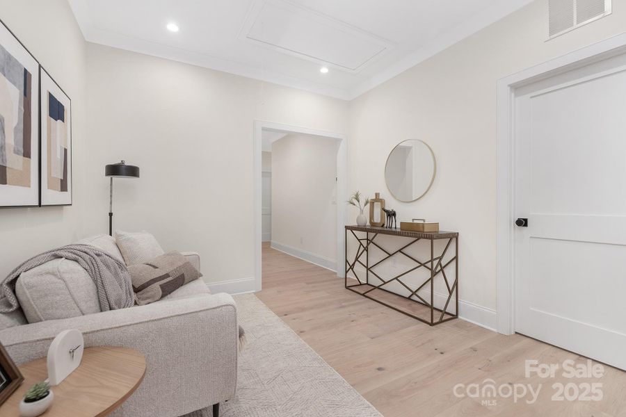 Furnished interior view inside a new home in , Charlotte (Image 28).