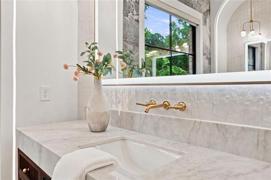 Close-up of interior finishes inside a home in , Alpharetta (Image 119).