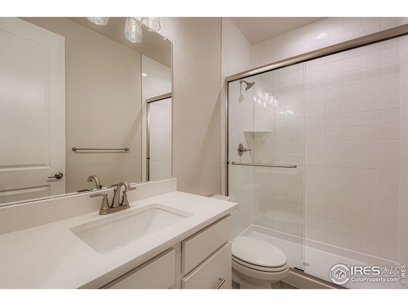 Furnished interior view inside a new home in RainDance National 60/70, Windsor (Image 11).