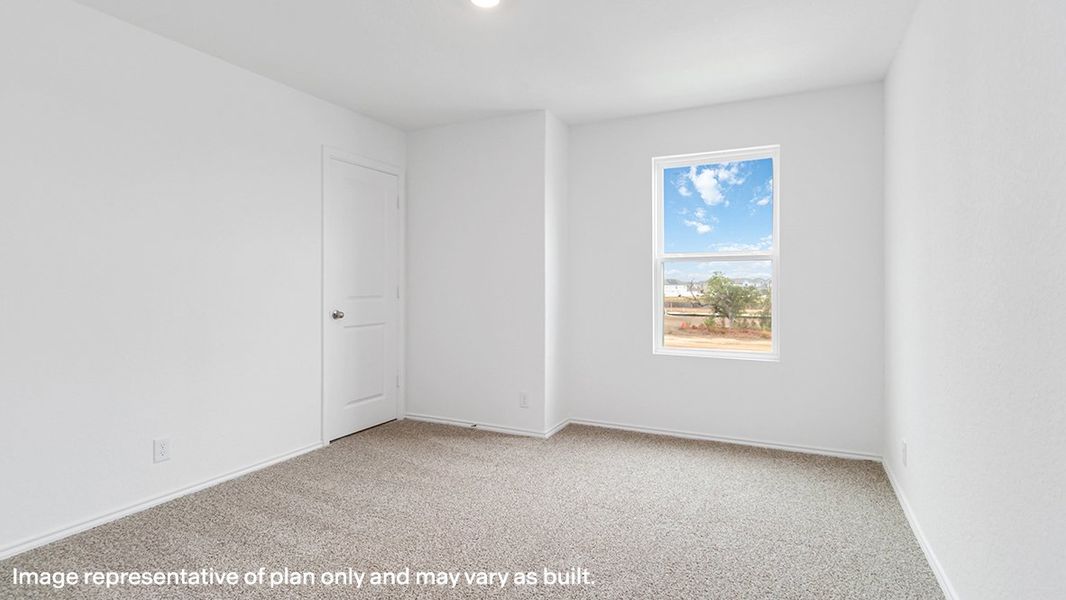 Representative unfurnished interior of a home built from the The Linnet by D.R. Horton in Sonora, San Antonio (Image 18). Representative unfurnished interior of a home built from the The Linnet by D.R. Horton in Sonora, San Antonio (Image 18).