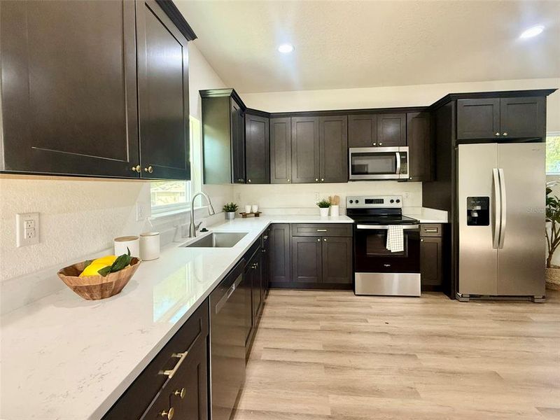 Furnished interior view inside a new home in , Alachua (Image 9).