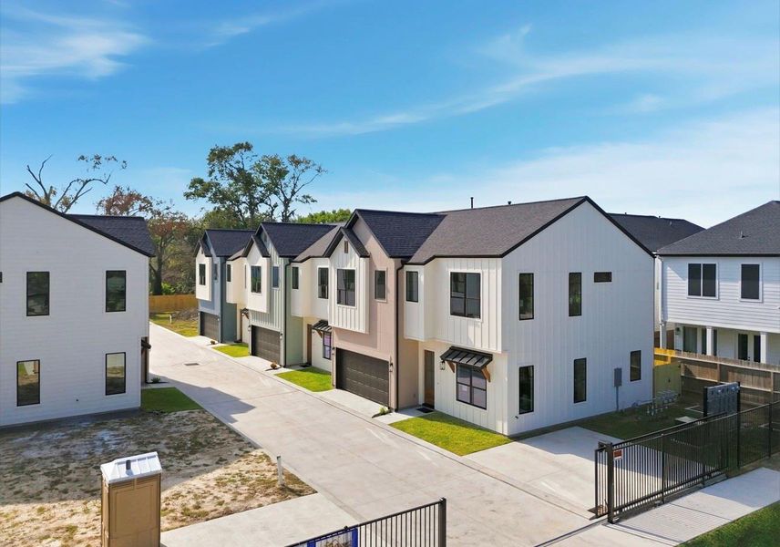 Front exterior of a new home in , Houston, TX, highlighting curb appeal (Image 2). Front exterior of a new home in , Houston, TX, highlighting curb appeal (Image 2).