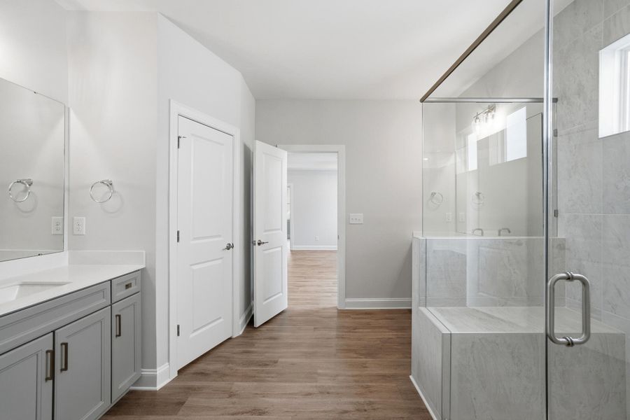 Furnished interior view inside a new home in Carrington, Stanley (Image 17). Furnished interior view inside a new home in Carrington, Stanley (Image 17).