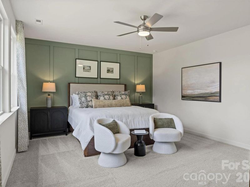 Furnished interior view inside a new home in Windgate, Mooresville (Image 18). Furnished interior view inside a new home in Windgate, Mooresville (Image 18).