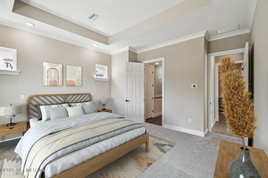 Furnished interior view inside a new home in Seabrook Village 40' Front Entry, Ponte Vedra (Image 9).