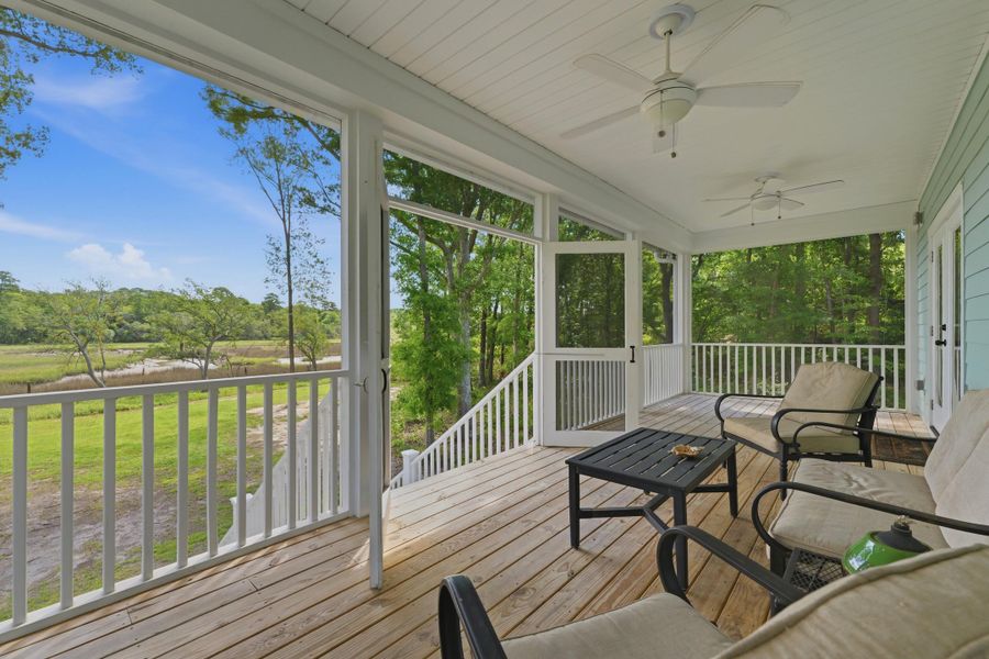 Exterior details and patio area of a home in , Johns Island (Image 31). Exterior details and patio area of a home in , Johns Island (Image 31).