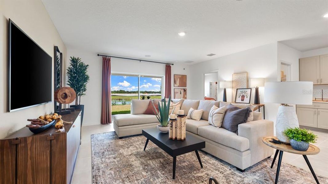 Furnished interior view inside a new home in Firethorn, Parrish (Image 20).