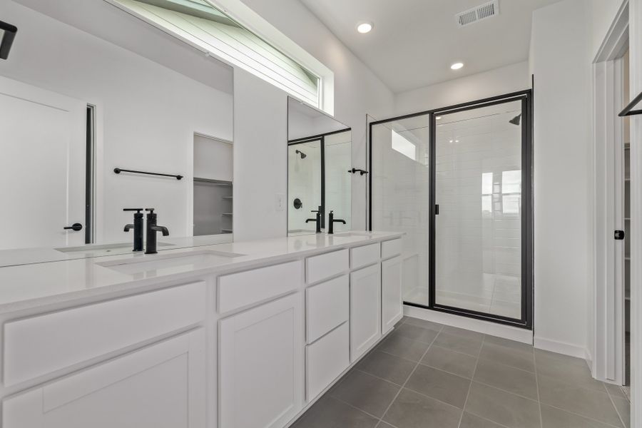 Furnished interior view inside a new home in Painted Prairie, Aurora (Image 12).