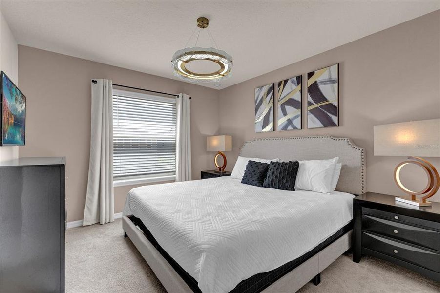 Furnished interior view inside a new home in , Davenport (Image 32).