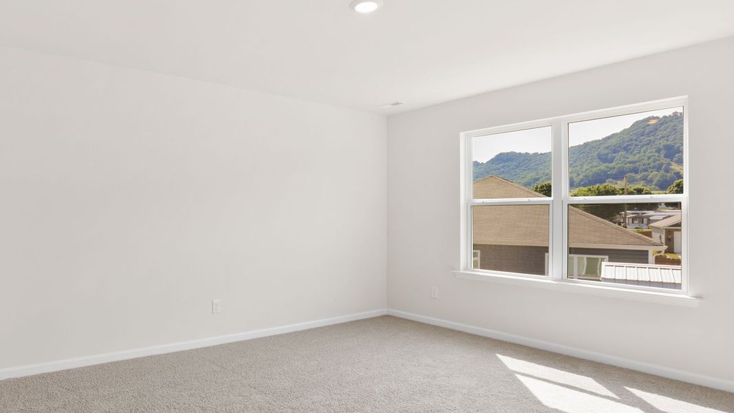 Spacious, unfurnished interior of a new home in Wildbrook Village, Waynesville (Image 26).