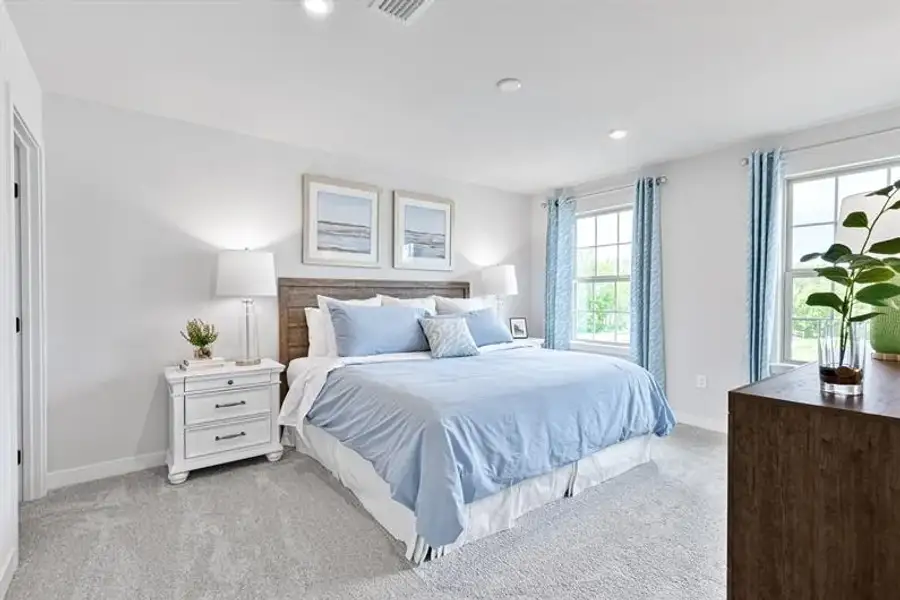 Furnished interior view inside a new home in Derby Meadows, Pleasant View (Image 18).