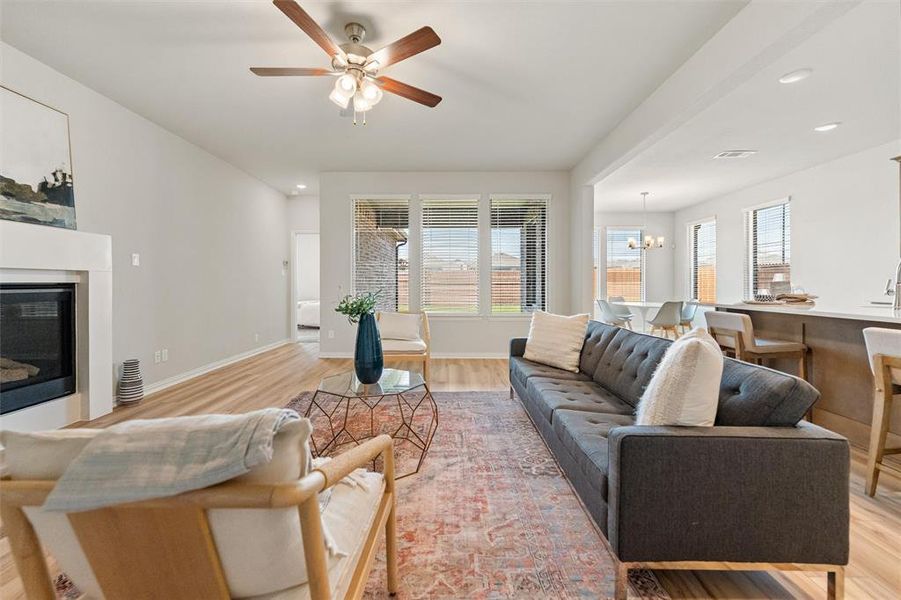 Furnished interior view inside a new home in Northstar, Fort Worth (Image 9).