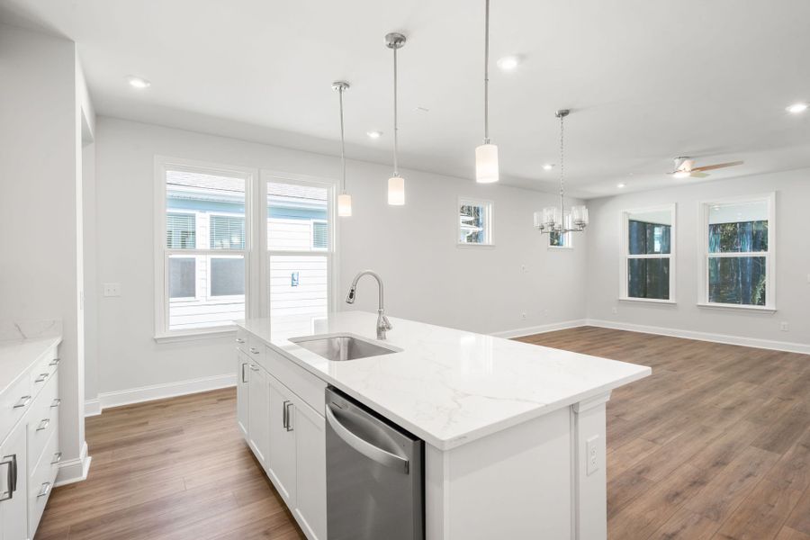 Furnished interior view inside a new home in Sun City Hilton Head, Bluffton (Image 5).
