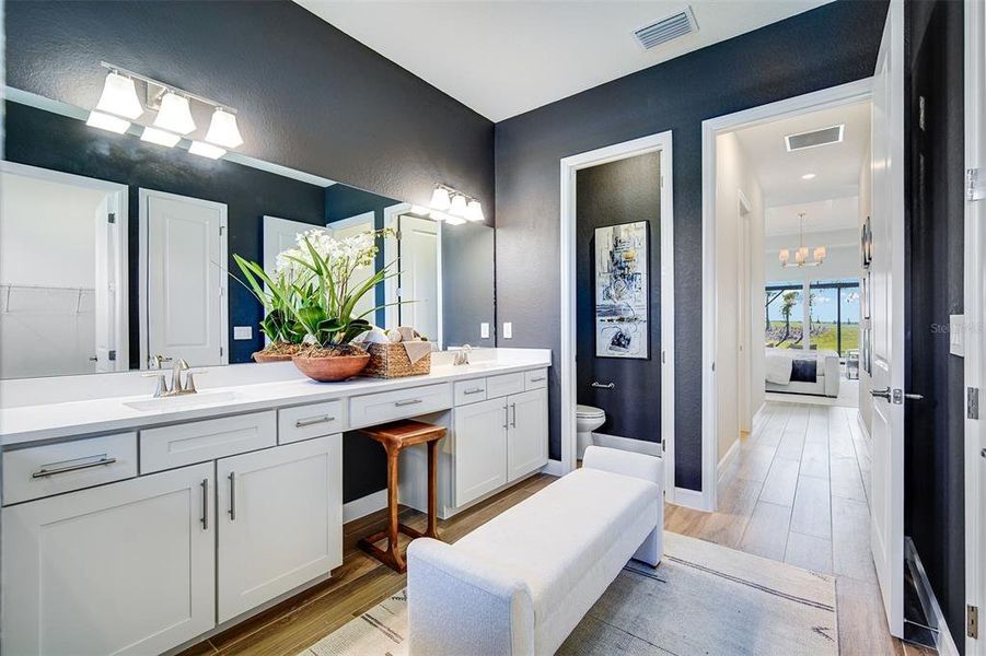 Furnished interior view inside a new home in Calusa Country Club, Lakewood Ranch (Image 7).