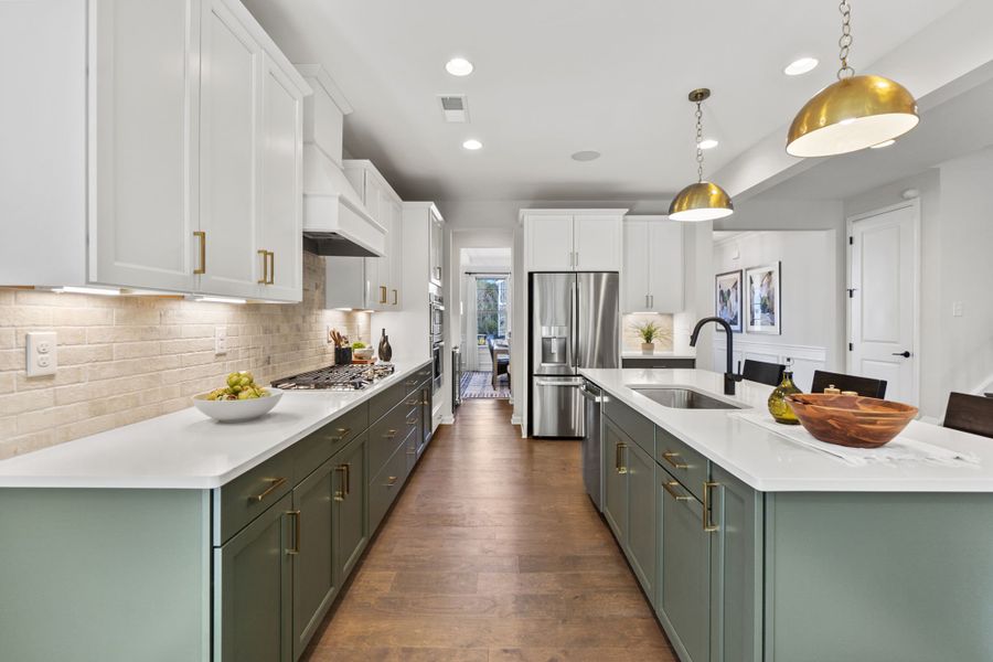 Representative furnished interior of a home built from the Waverly by Taylor Morrison in Walden, Huntersville (Image 4).