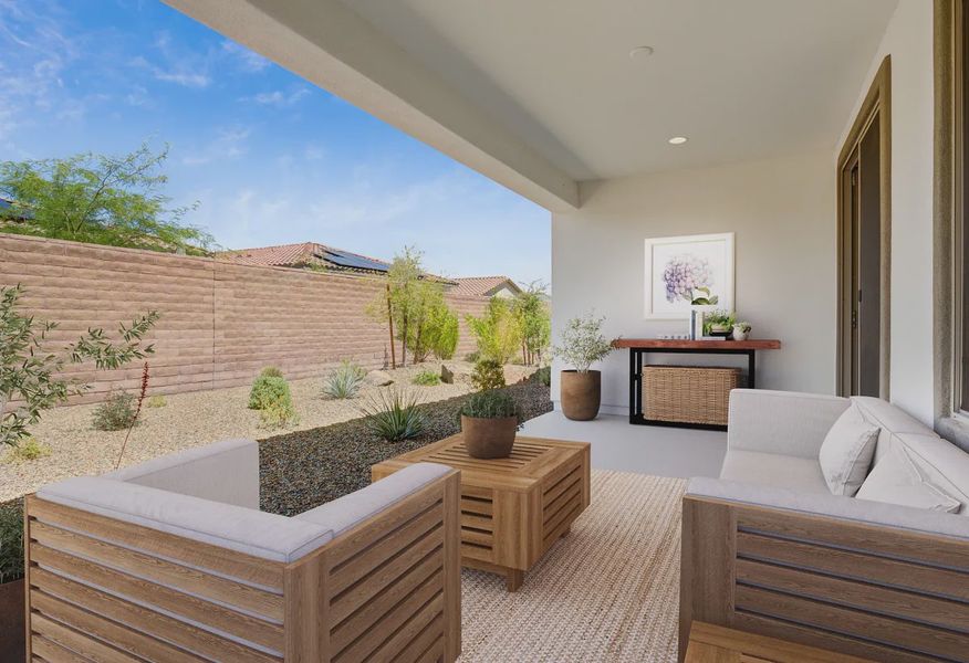 Virtually Staged Wickenburg 1571 Flourish Patio - 8 of 8