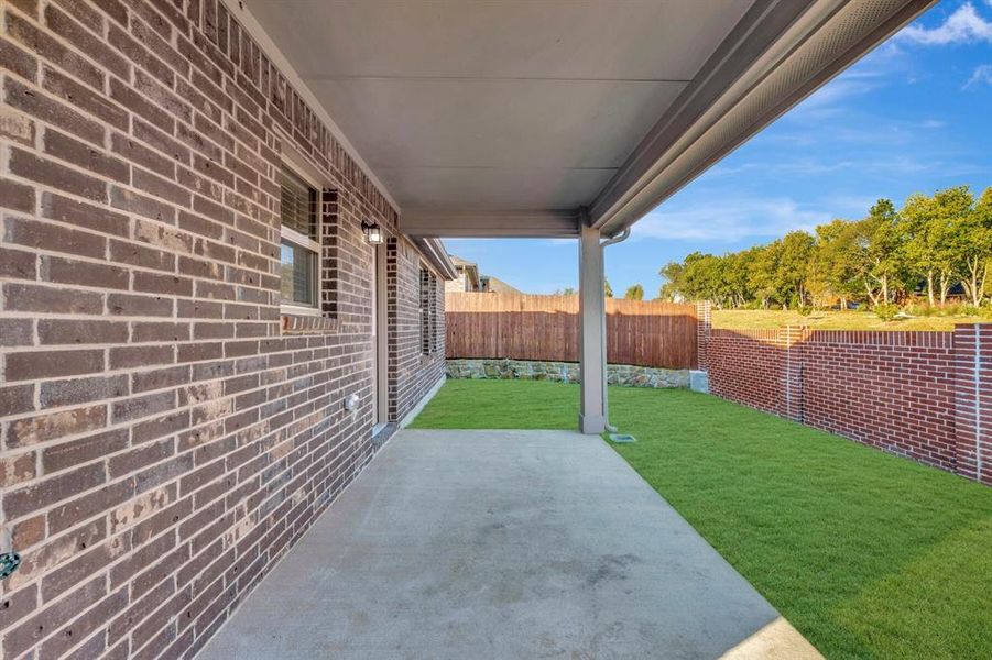 Exterior details and patio area of a home in ValleyBrooke, Mesquite (Image 3). Exterior details and patio area of a home in ValleyBrooke, Mesquite (Image 3).