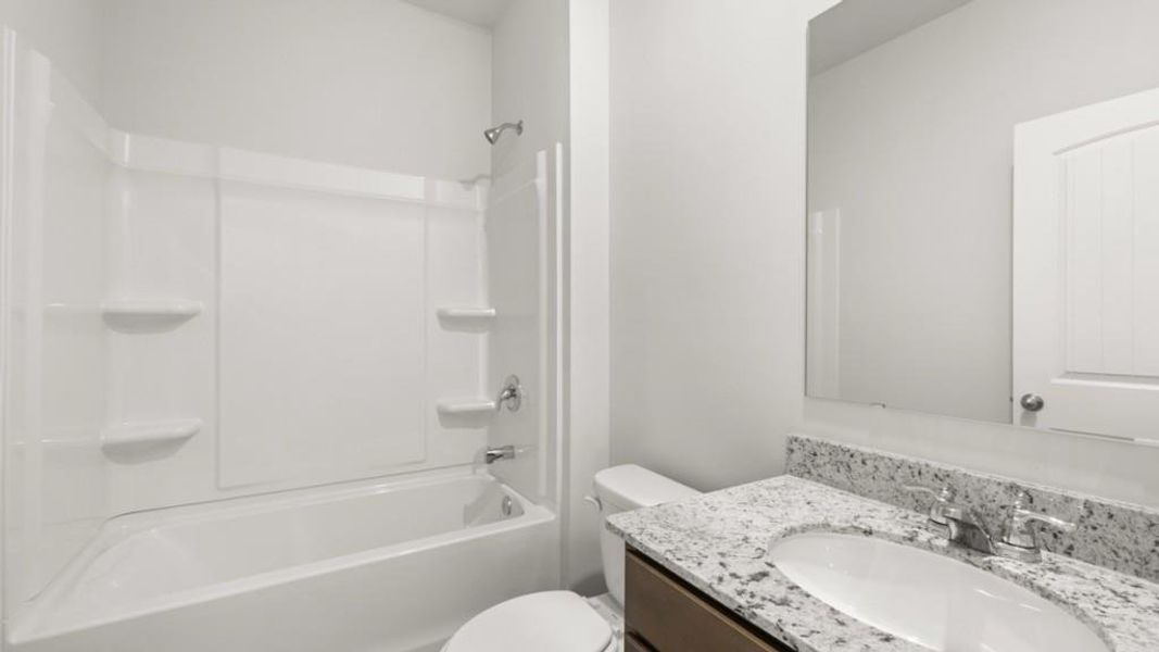 Furnished interior view inside a new home in Northwoods at Mirror Lake, Villa Rica (Image 8).