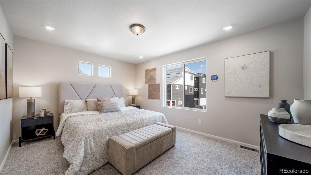 Furnished interior view inside a new home in , Bennett (Image 17).