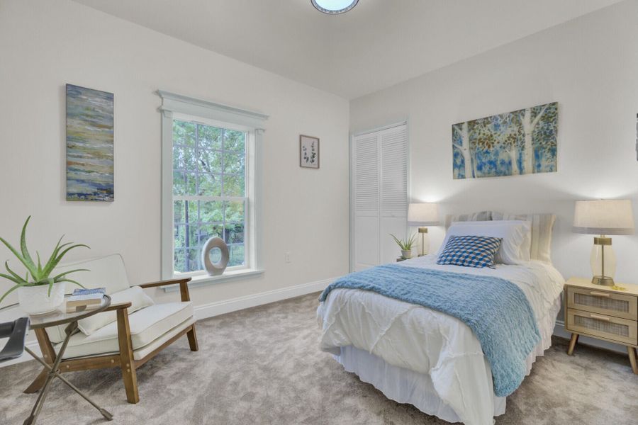 Furnished interior view inside a new home in , Charleston (Image 6).